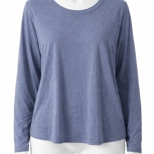 Old Navy Women's Blue Long Sleeve Top